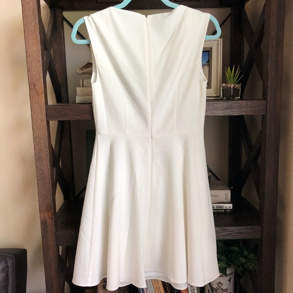 French connection white mini dress size 2 - Picture 2 of 3